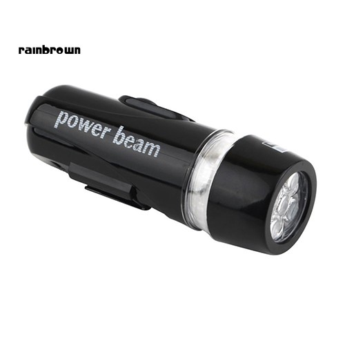 Đèn pha 5 bóng led trước và sau xe đạp chống thấm nước