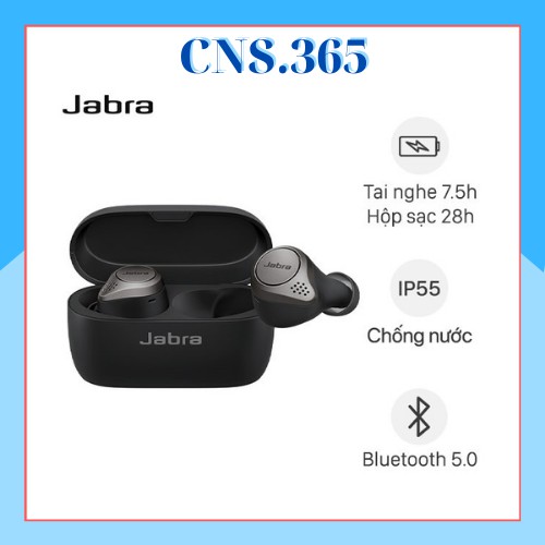 Tai Nghe Jabra 75t Bluetooth Không Dây, Âm Thanh Sắc Nét, CNS.365 Bảo Hành Lỗi 1 Đổi 1