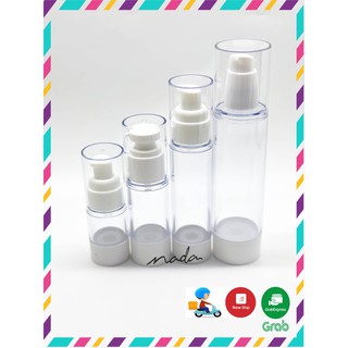 [ Chai lọ hút chân không ] Chai nhựa trong suốt nhấn xịt giọt hút chân không 5ml/ 20ml/ 30ml/ 50ml/ 100ml chiết mỹ phẩm