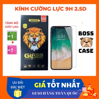 Kính cường lực siêu mỏng Remax 9H trong suốt mẫu mới cho các dòng iphone