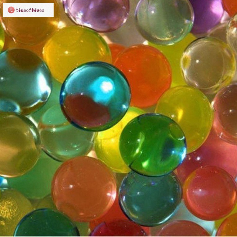 Bộ 300 hạt nở dưới nước nhiều màu sắc dùng trang trí