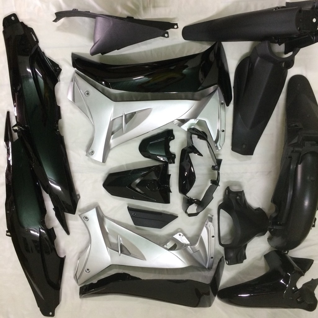 Dàn áo xe sirius Màu Đen   ,sirius rc , yamaha ,phanh ĐĨA nhựa ABS cao cấp ,