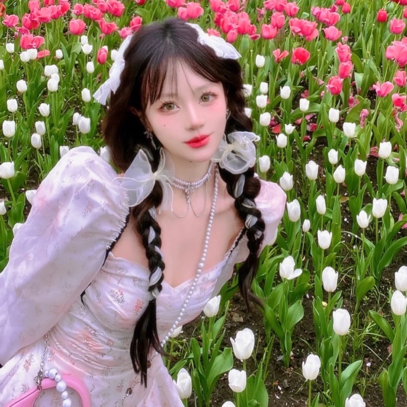 Kẹp nơ , kẹp dây voan bèo hot trend đủ màu mã ft-92