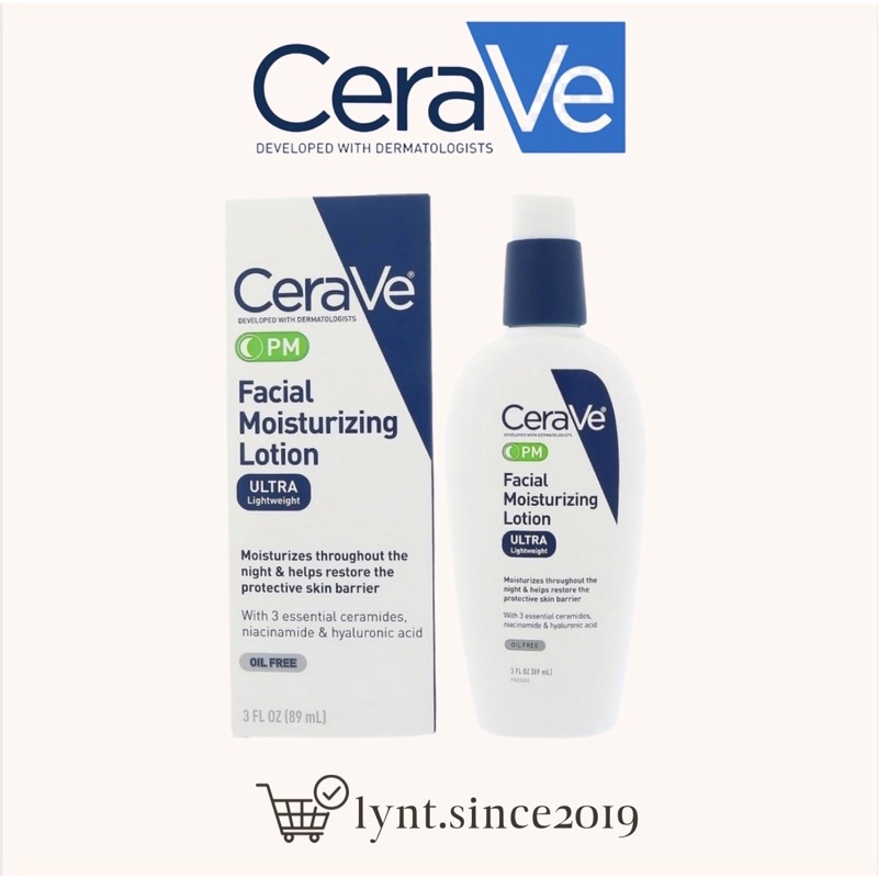 Kem dưỡng ẩm Cerave Facial Moisturizing Lotion PM 89ml