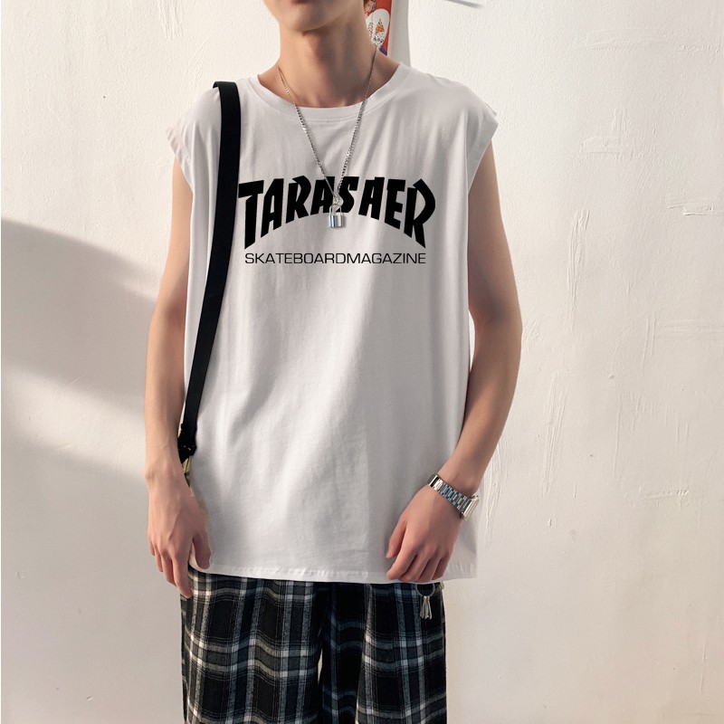 Áo Ba Lỗ Nam In Chữ Thời Trang Mùa Hè (M-3Xl)