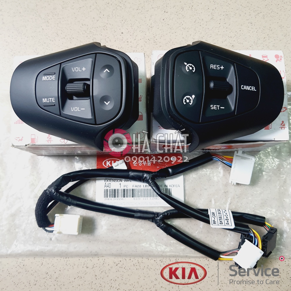 Bộ Phím Cruise Control & Tăng Giảm Âm Lượng Volume Vô Lăng KIA RONDO 🚘 chính hãng nhập khẩu Hàn Quốc