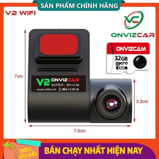 CAMERA Hành Trình Ôto V2 Cho Màn Hình DVD Android , Kết Nối WiFi Với Điện Thoại - Giao Diện Tiếng Việt