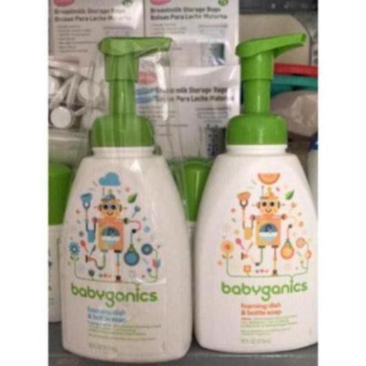 NƯỚC RỬA BÌNH SỮA BABYGANICS (USA) 473ml