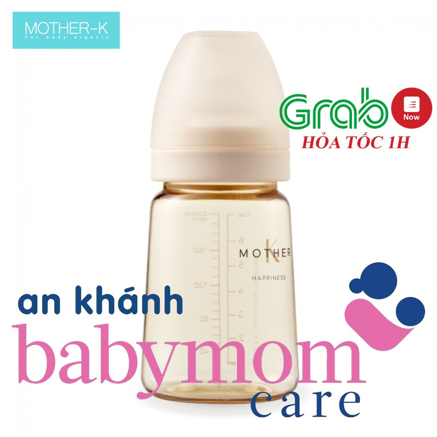 BÌNH SỮA PPSU HÀN QUỐC MOTHER-K 180ML