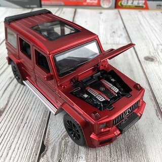 Xe mô hình tĩnh tỉ lệ 1:32 Mercedes AMG G63 hãng Chezhi bằng sắt