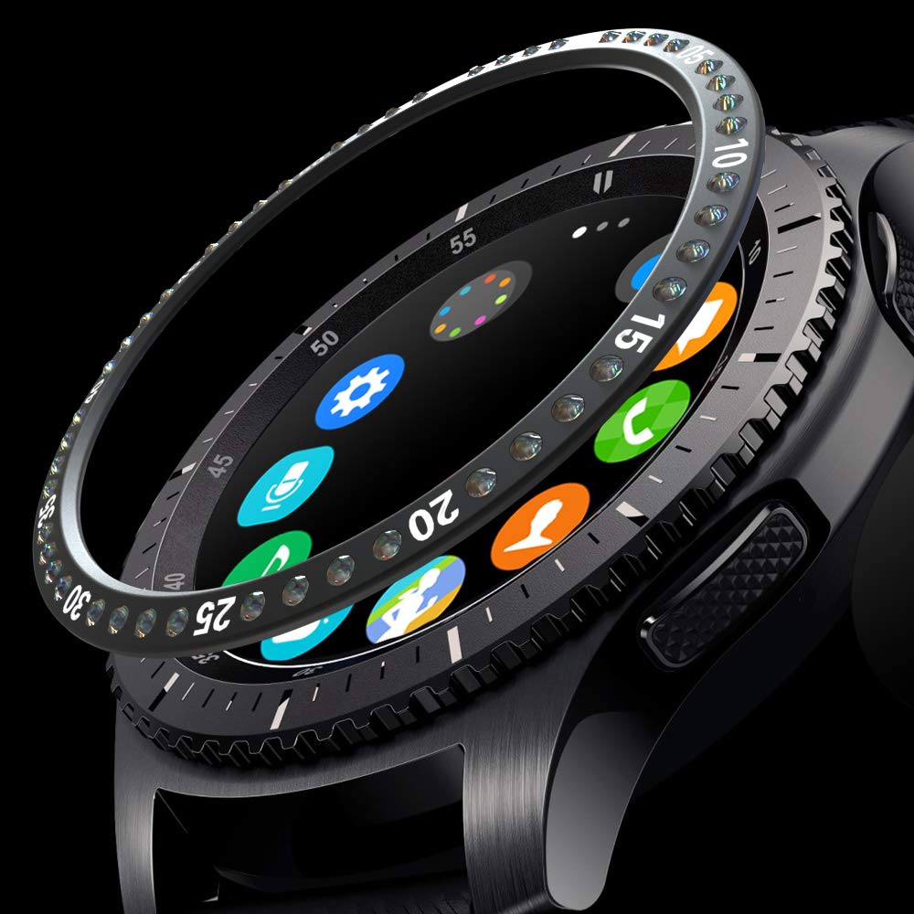 Viền Kim Loại Bảo Vệ Mặt Đồng Hồ Samsung Galaxy 46mm/42mm/gear S3