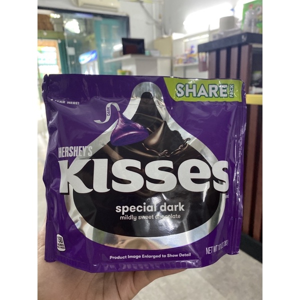 Chocolate Kisses 283g của HERSHEY'S hàng nhập khẩu