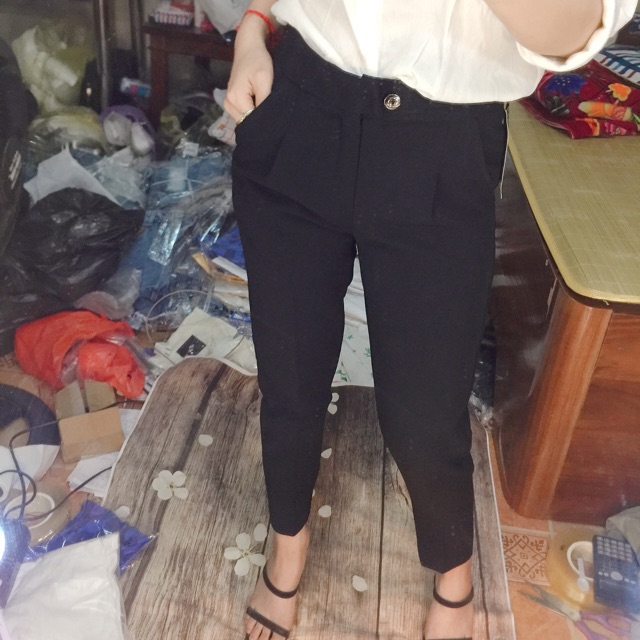 Combo quần baggy+áo sơ mi