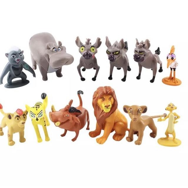 Set 12 Mô Hình Nhân Vật Phim Hoạt Hình Vua Sư Tử Simba