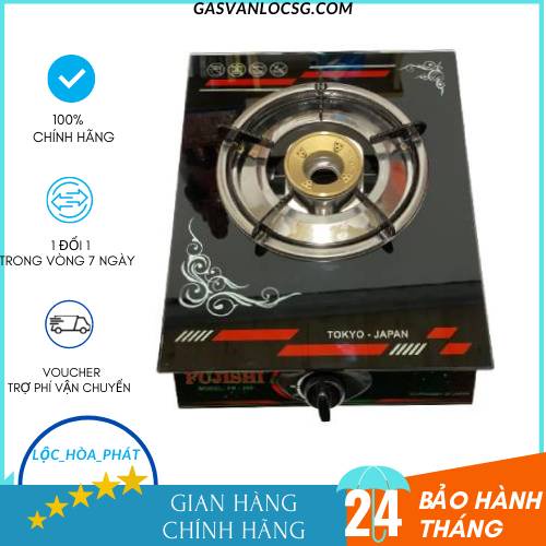 Bếp ga đơn FUJISHI FR-268D-Ngọn Lửa Xanh-Hàng Chính Hãng