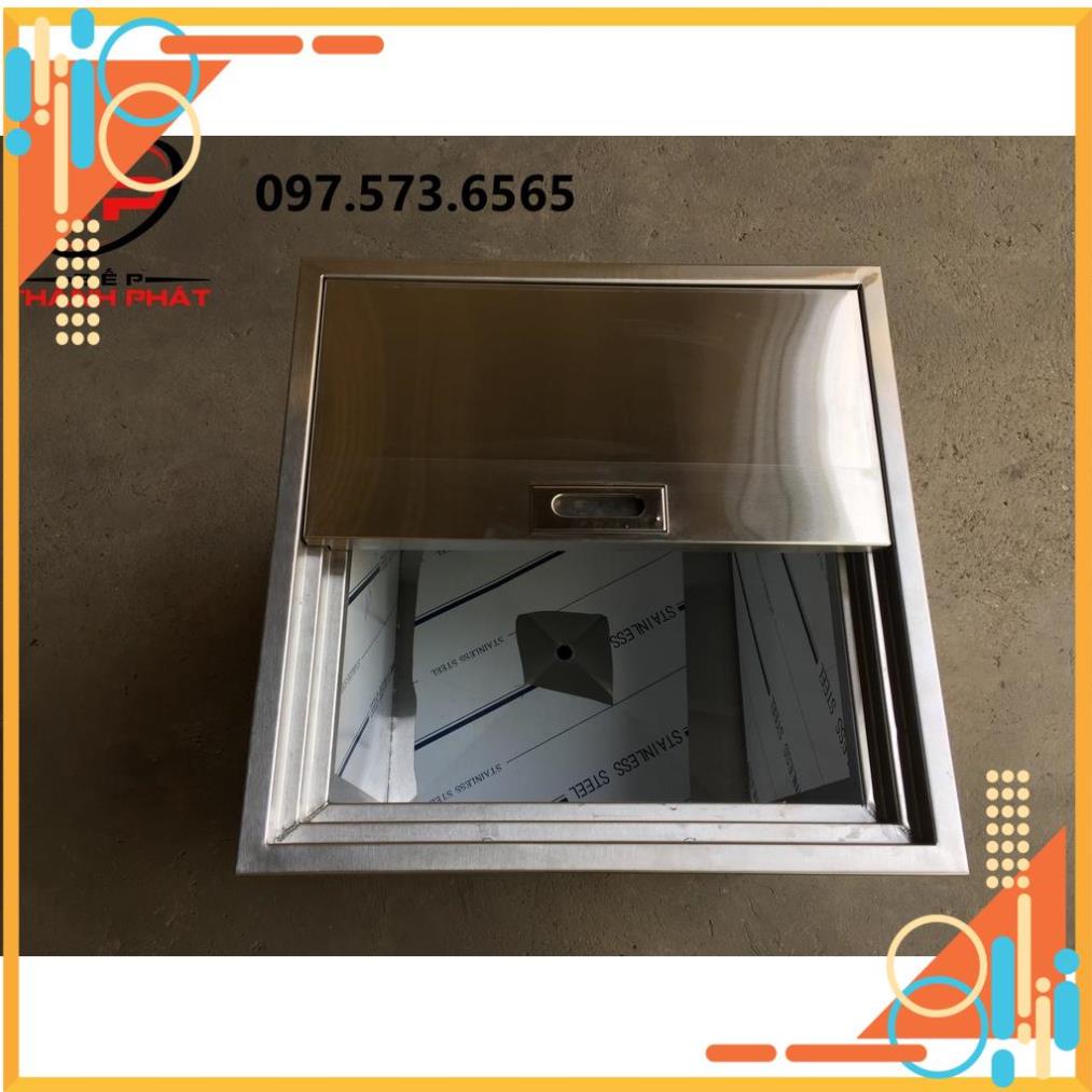 Thùng Đá Inox Âm Bàn