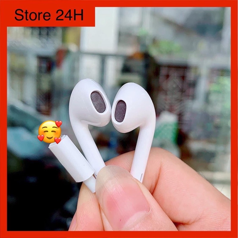 Tai Nghe Nhét Tai CHÂN DẸP  Tương Thích Từ  7 Đến 13 - Có Mic Đàm Thoại - BẢO HÀNG 12 THÁNG