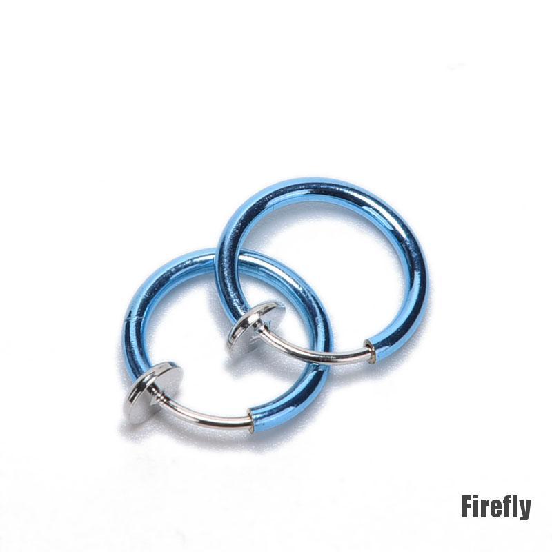 Bộ 2 Khuyên Xỏ Mũi / Môi / Tai / Cơ Thể Phong Cách Punk Cá Tính