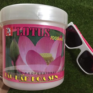 Hấp dầu hoa sen 1000ml mượt tóc