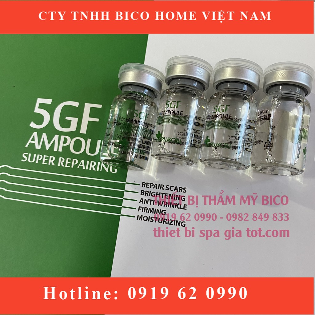 [Hàng Chuẩn] Tế Bào Gốc Sẹo Rỗ Dr Pluscell 8ml Hàn Quốc- Dr Pluscell 5GF AMPOULE  -Thiết Bị Spa BICO
