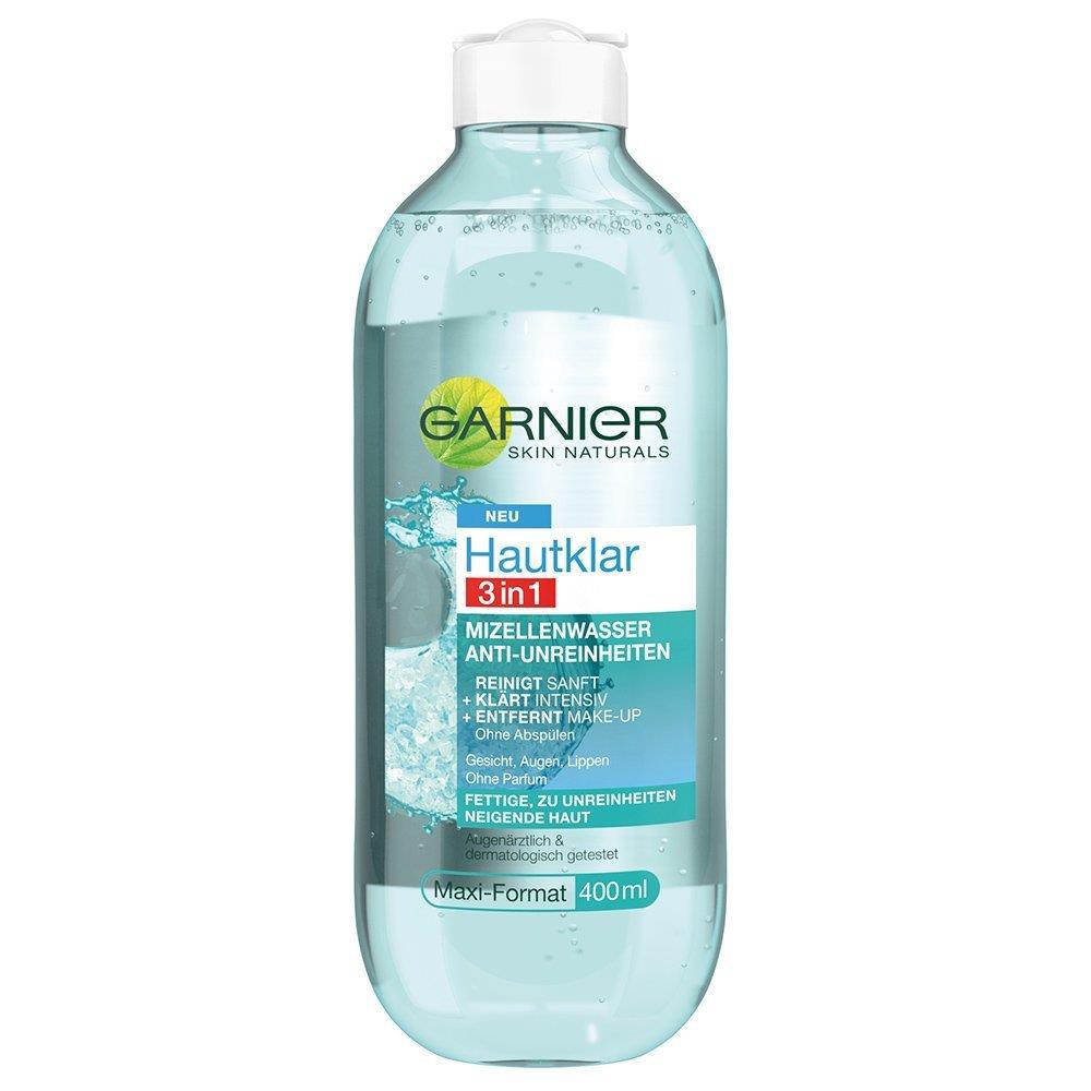 TẨY TRANG GARNIER MÀU XANH DÀNH CHO DA DẦU & DA MỤN  400ml