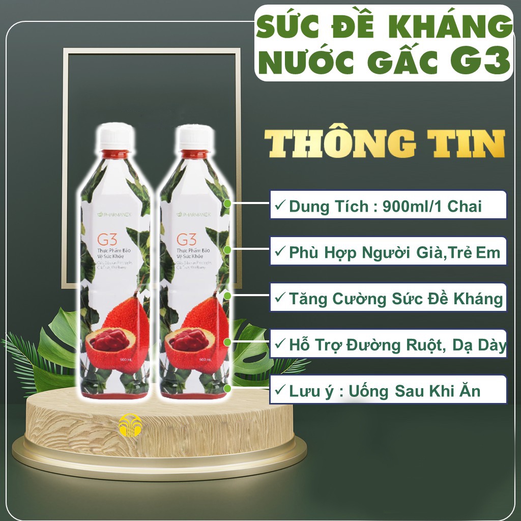 Thực Phẩm Bảo Vệ Sức Khỏe Nuskin G3 chai 900ml Sản phẩm mới