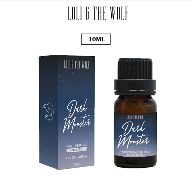 Nước hoa vùng kín dành cho nam Dark Monster chai 10ml - LOLI & THE WOLF