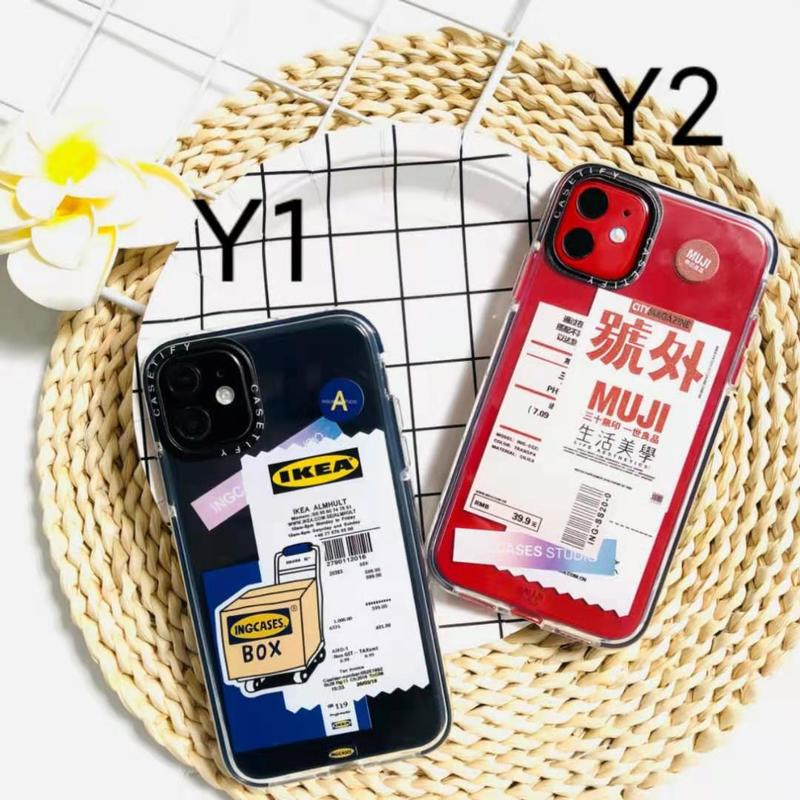 Ốp Lưng Samsung Note 20 A21s A71 A70 A51 A50 A30 A20 M12 A12 S30 S21 S20 A7 2018 J7 Prime Phone Case Invoice Fashion Clear Transparent TPU Soft Shell Protective Anti-fall Cover