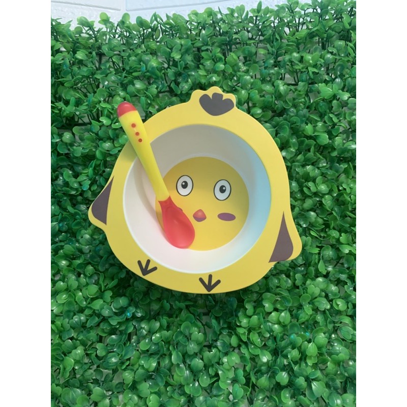 Bát ăn dặm Chất liệu sợi tre An toàn cho bé