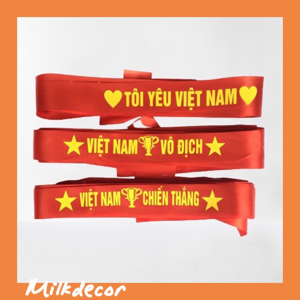 (SALE SẬP SÀN) BĂNG RÔN CỔ VŨ BÓNG ĐÁ VIỆT NAM MJ09