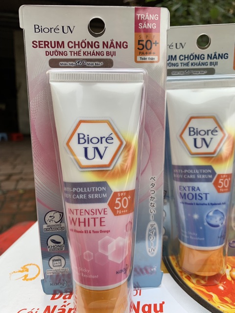 SERUM CHỐNG NẮNG DƯỠNG THỂ KHÁNG BỤI BIORE SPF 50+PA 50ml