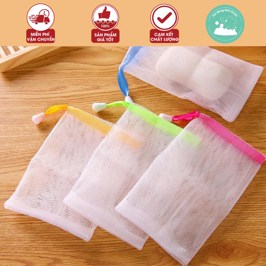 Túi Lưới Tạo Bọt Xà Bông HTX Sinh Dược