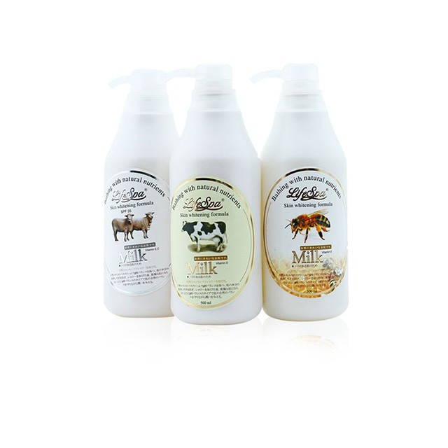 Sữa tắm Life Spa Milk thái lan 500ml