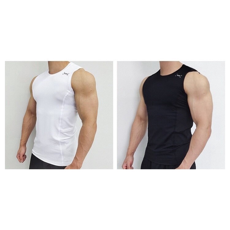 [ GYMEN ] Áo Thun Ba Lỗ Thể Thao Nam 3 lỗ   giải trí đàn hồi cao chạy bộ  tập thể dục  bóng rổ áo ba lỗ  rộng rãi  màu trơn  cỡ lớn  huấn luyện ngoài trời
