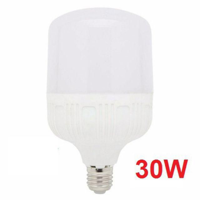 Led búp trụ 30w đui xoay E27 cao cấp đủ công suất có bảo hành