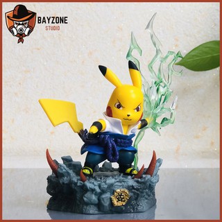(Chất) Mô hình linh thú pikachu sasuke naruto sakura
