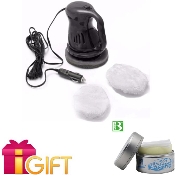 BioStore - Máy đánh bóng ô tô xe máy 12v tặng sáp đánh bóng botny cao cấp
