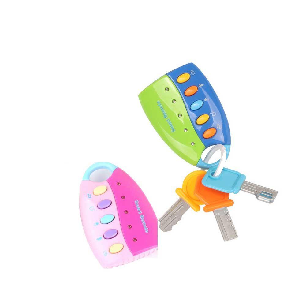 NIUYOU Chìa Khóa Xe Hơi Có Nhạc Và Đèn Flash Nhiều Màu Sắc Dễ Thương