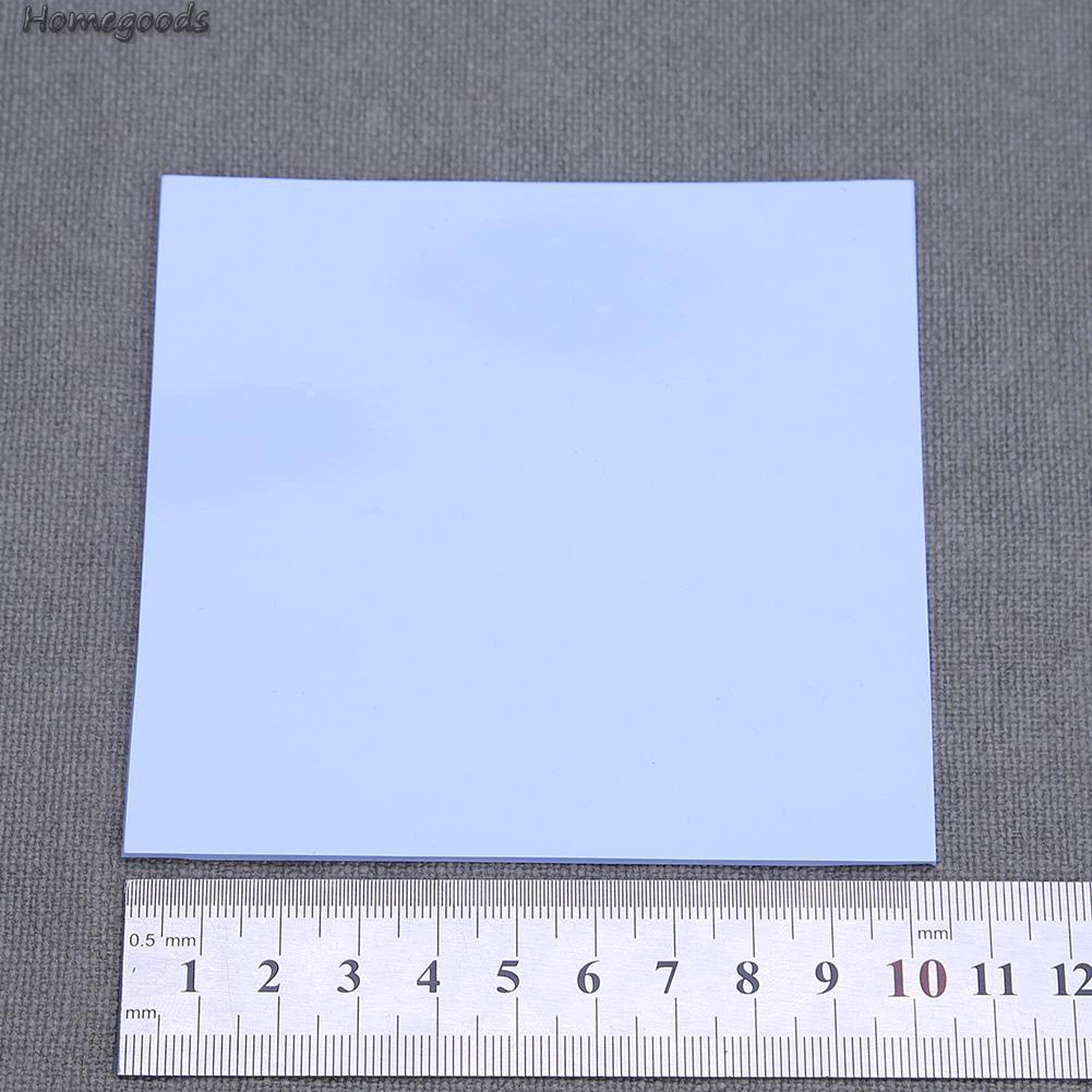 Tấm tản nhiệt chất liệu silicon cho CPU máy tính chip đồ họa 100x100mm 0,5mm