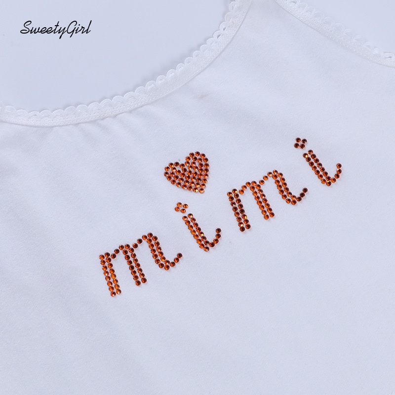 Áo Hai Dây In Chữ Thời Trang Quyến Rũ 2022 Cho Nữ