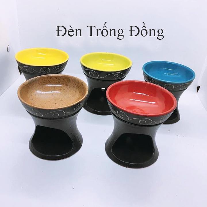 Đèn Xông Tinh Dầu Bằng Nến Gốm Bát Tràng