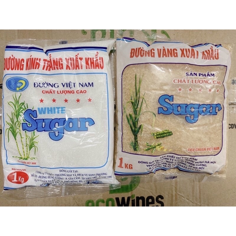 Đường Kính Trắng, Đỏ Xuất Khẩu