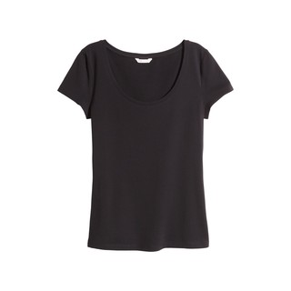 Áo thun trơn cổ tròn H&M