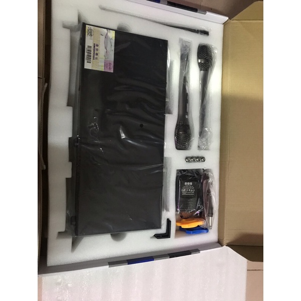 Micro Karaoke Không Dây Wireless BBS.Vỏ Kim Loại,Chống Hú