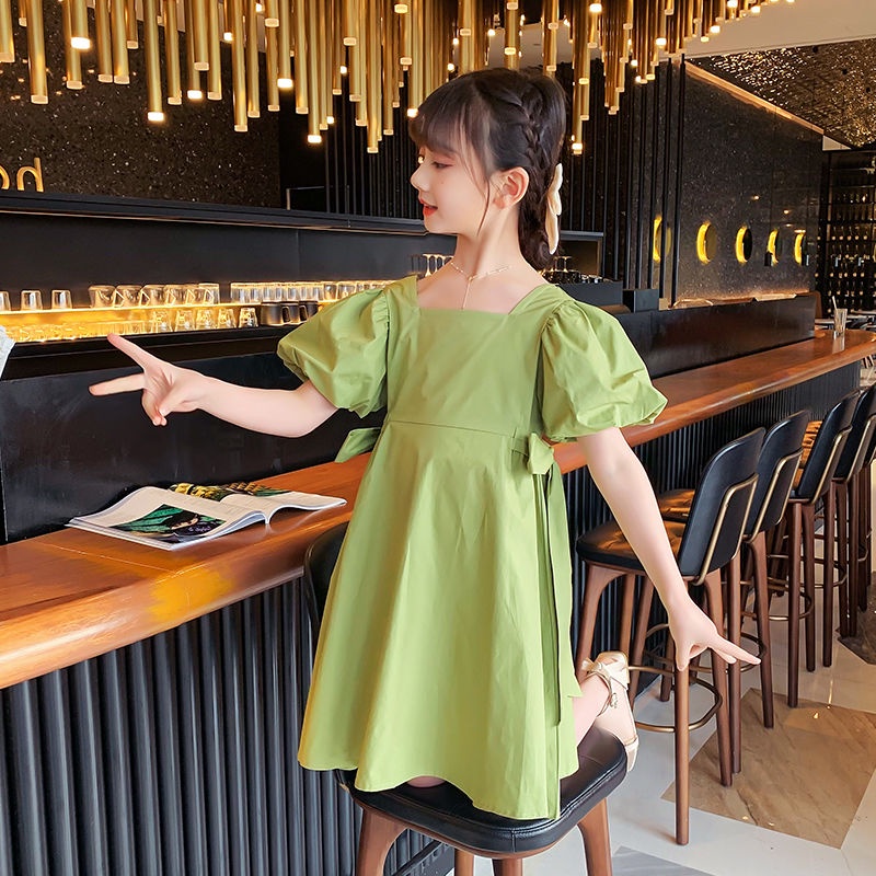 Đầm Công Chúa Thời Trang Mùa Hè Hàn Quốc 2022 Cho Bé Gái 3-12 Tuổi