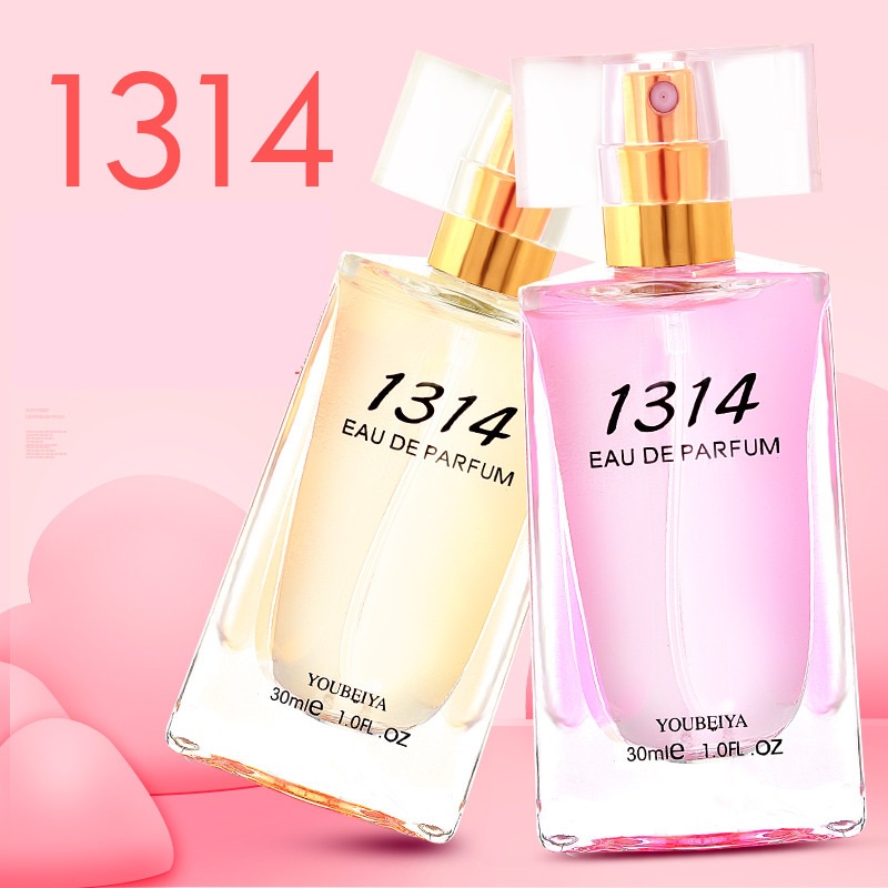 Nước Hoa Nữ Youbeiya 1314 30ml cao cấp Hương Hoa Cỏ Trái Cây Nhẹ Nhàng Lưu Hương Lâu dài quyến rũ phái mạnh