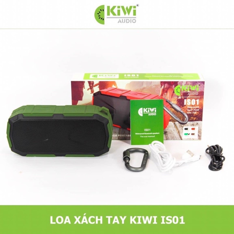 LOA BLUETOOTH KIWI IS01- KHÁNG NƯỚC - HÀNG CHÍNH HÃNG
