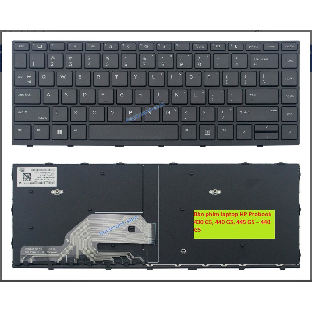 Bàn phím laptop HP Probook 430 G5, 440 G5, 445 G5 – 440 G5