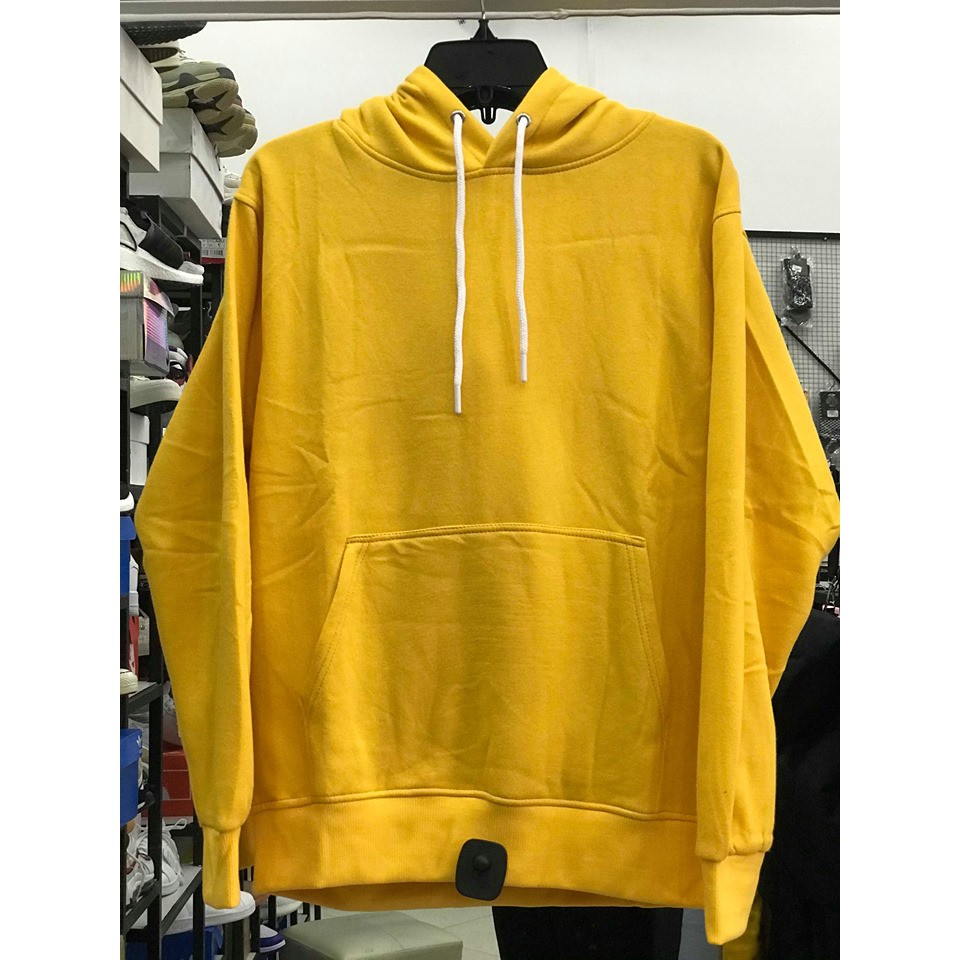 Áo hoodie vàng trơn ( Gin store )