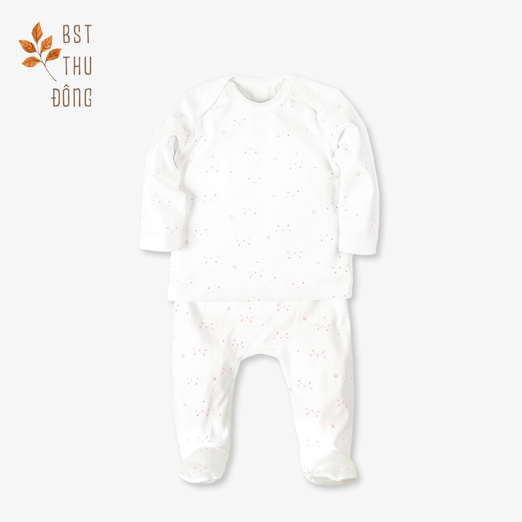 Bộ Quần Áo Sơ Sinh Thu Đông, Cổ Chồm MIOMIO - Cho Bé Trai, Bé Gái (Từ 0-12 tháng), Vải Interlock Cotton.